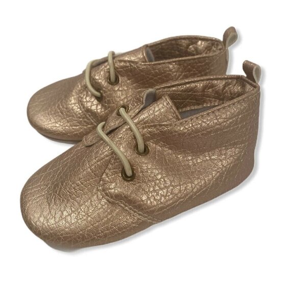 Sweet N Swag Moccasins Size 4 (1-1.5 Years) - Picture 1 of 7